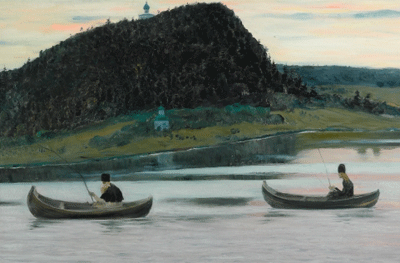 Mikhail Nesterov. Silencio, 1903