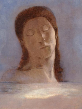 Odilon Redon. Les Yeux clos, Musée d´ Orsay
