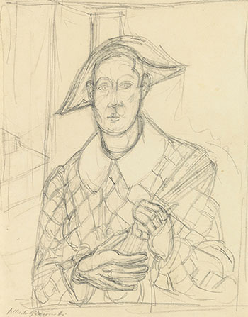 Alberto Giacometti. L'Arlequin, circa 1936-1940. Galería Jorge Alcolea