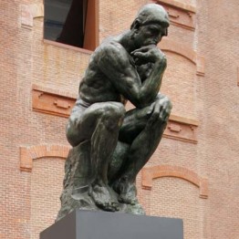 Rodin. El pensador en CaixaForum Madrid, en 2009