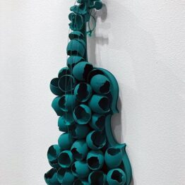 Pamen Pereira. Rewired. Fluxux Violin, 2020. Galería Artizar