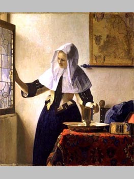 Johannes Vermeer, Mujer con aguamanil, ca. 1662-65. The Metropolitan Museum of Art, Marquand Collection, Gift of Henry G. Marquand, 1889, Nueva York
