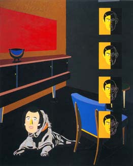 Eduardo Arroyo, El retrato de Dorian Gray, 2000