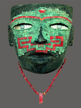 Máscara antropomorfa. Teotihuacan, ca. 450