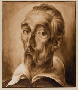 Martí-Ramón Durbán Bielsa. Retrato de Don Quijote. BNE