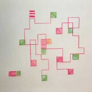 Diseños de Helena Rohner para Iloema, inspirados en Anni Albers y en la Bauhaus