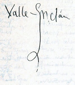 Firma de Valle-Inclán