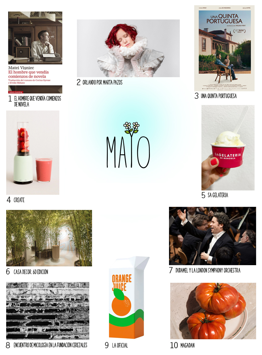 Fuera de menú. Planes e ideas para el mes de abril 2025