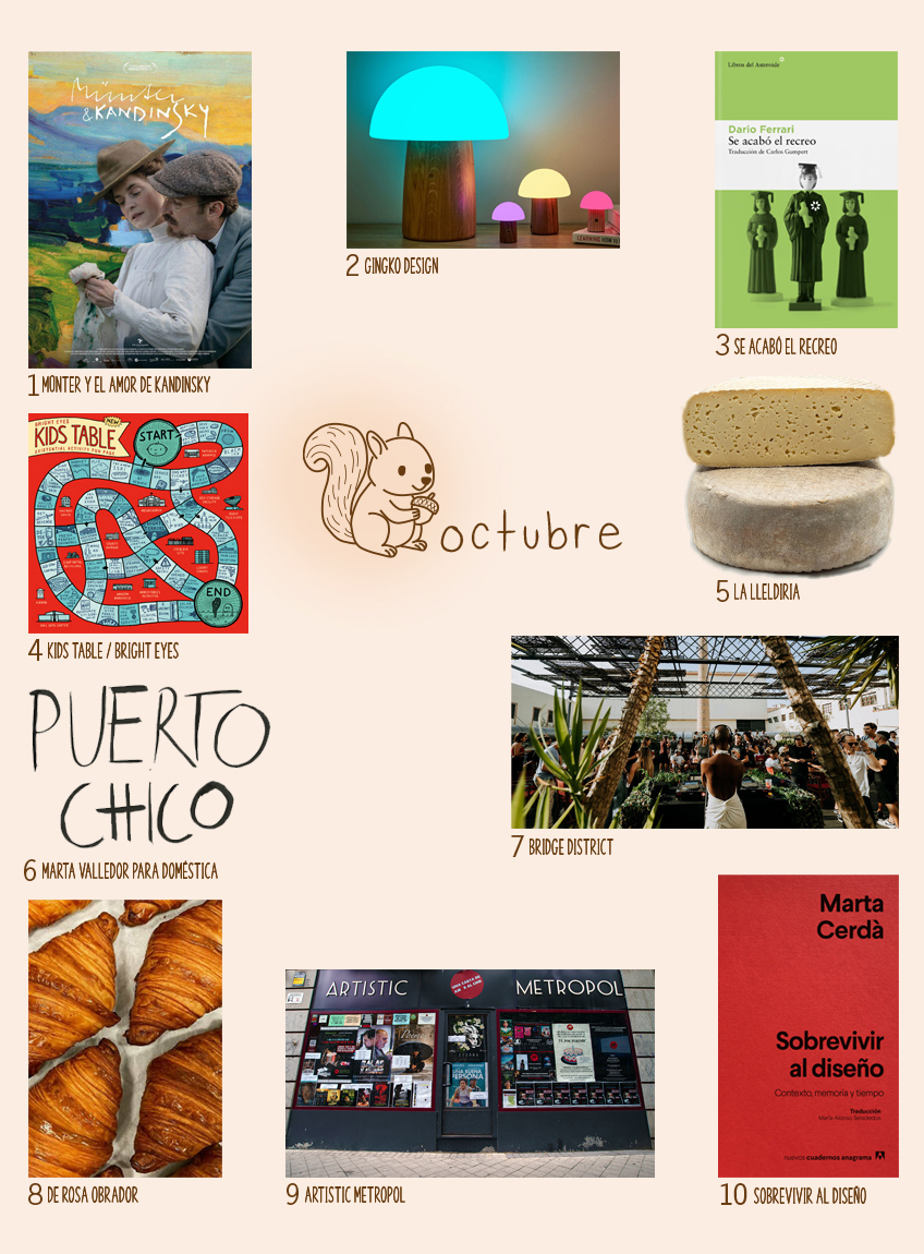 Fuera de menú. Planes e ideas para disfrutar en octubre de 2025