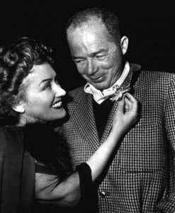 Billy Wilder junto a Gloria Swanson