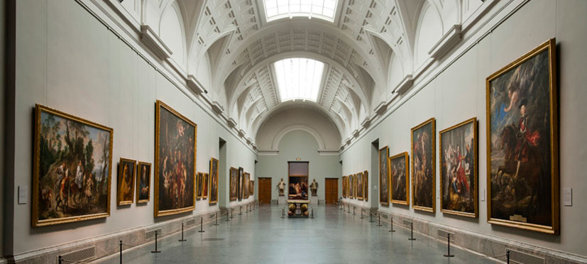 Museo Nacional del Prado. Galería central