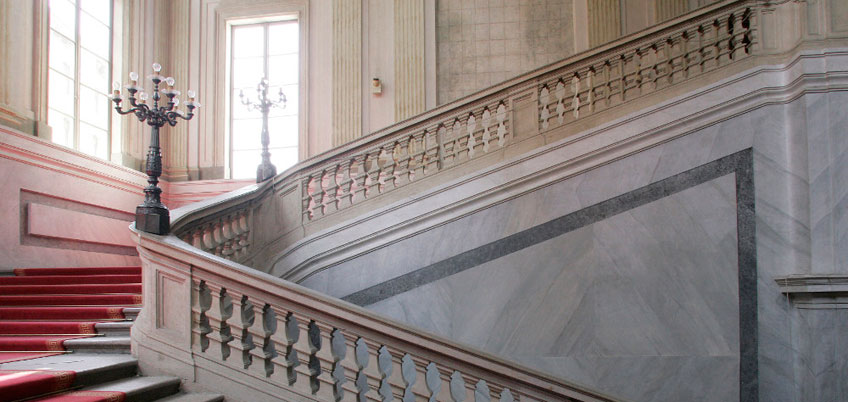 Escalera del Palazzo Reale de Milán