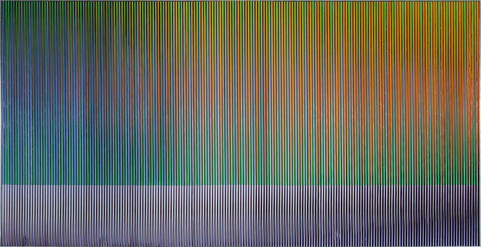 En vivo y en directo: color, percepción y experiencia. Exposición en el Museo Universidad de Navarra. Carlos Cruz-Diez