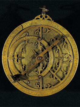 Astrolabio planisférico, España, año 1265 -1266, Real Academia de la Historia, Madrid