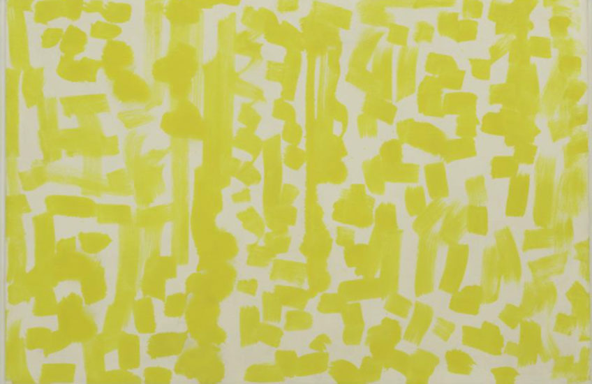 Ad Reinhardt. Yellow Painting, 1949. Solomon R. Guggenheim Museum, Nueva York, donación anónima, 1980. © Anna Reinhardt/Vegap, Madrid, 2021