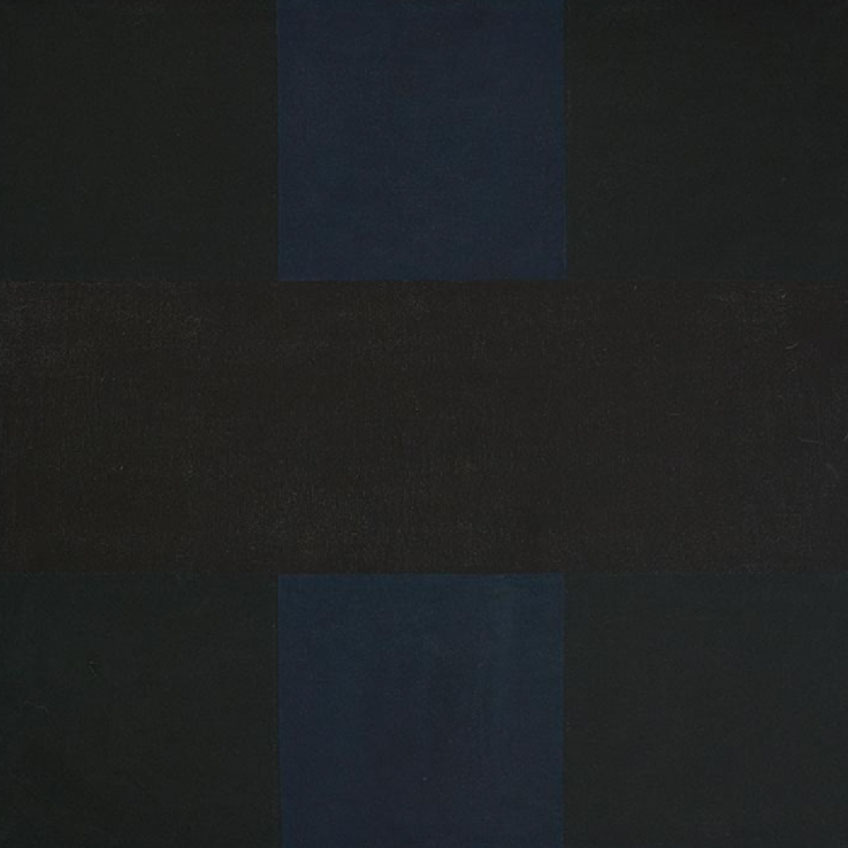 Ad Reinhardt. Abstract Painting, 1962. Colección del Museum of Contemporary Art Chicago, donación de William J. Hokin. © Anna Reinhardt/Vegap, Madrid, 2021