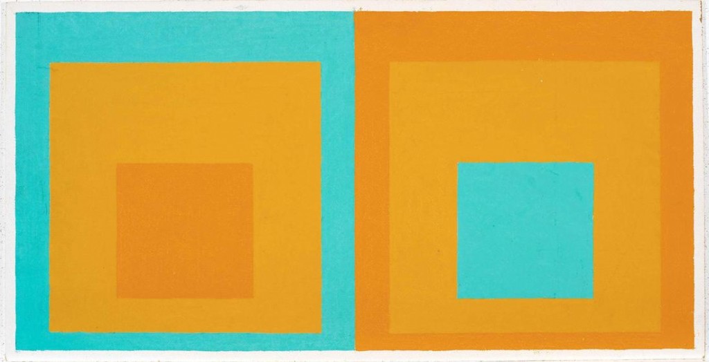 Josef Albers. Double Homage to the Square, 1957