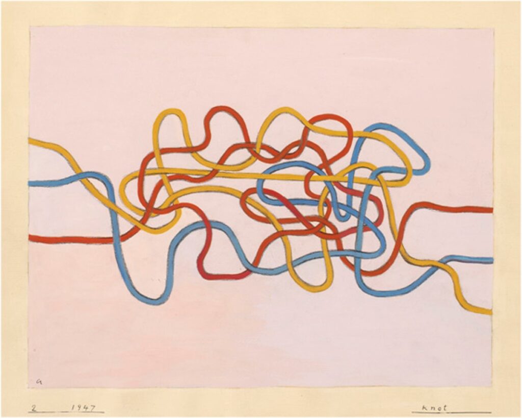 Anni Albers. Nudo, 1947. © The Josef and Anni Albers Foundation /VEGAP, 2021