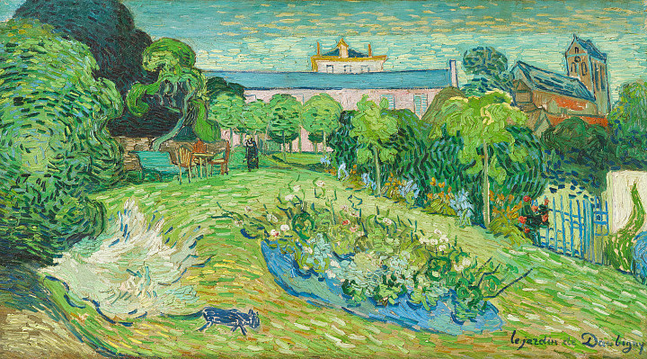 Van Gogh. El jardín de Daubigny, 1890. Fondation Beyeler