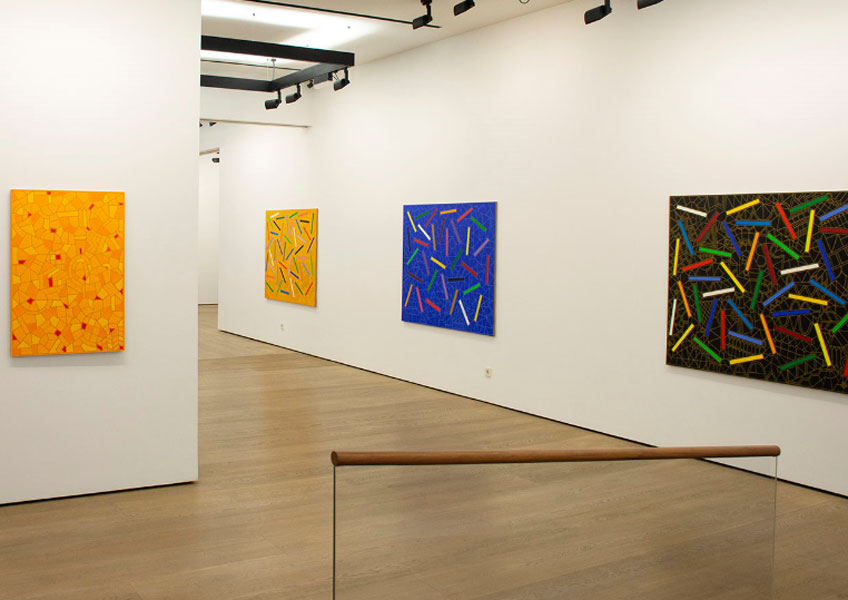 "Alfredo Alcain Pinturas, 2016-2018" en la Galería Fernández-Braso