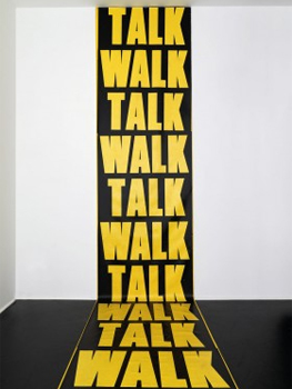 Ferdinand Kriwet. Walk Talk, 1969