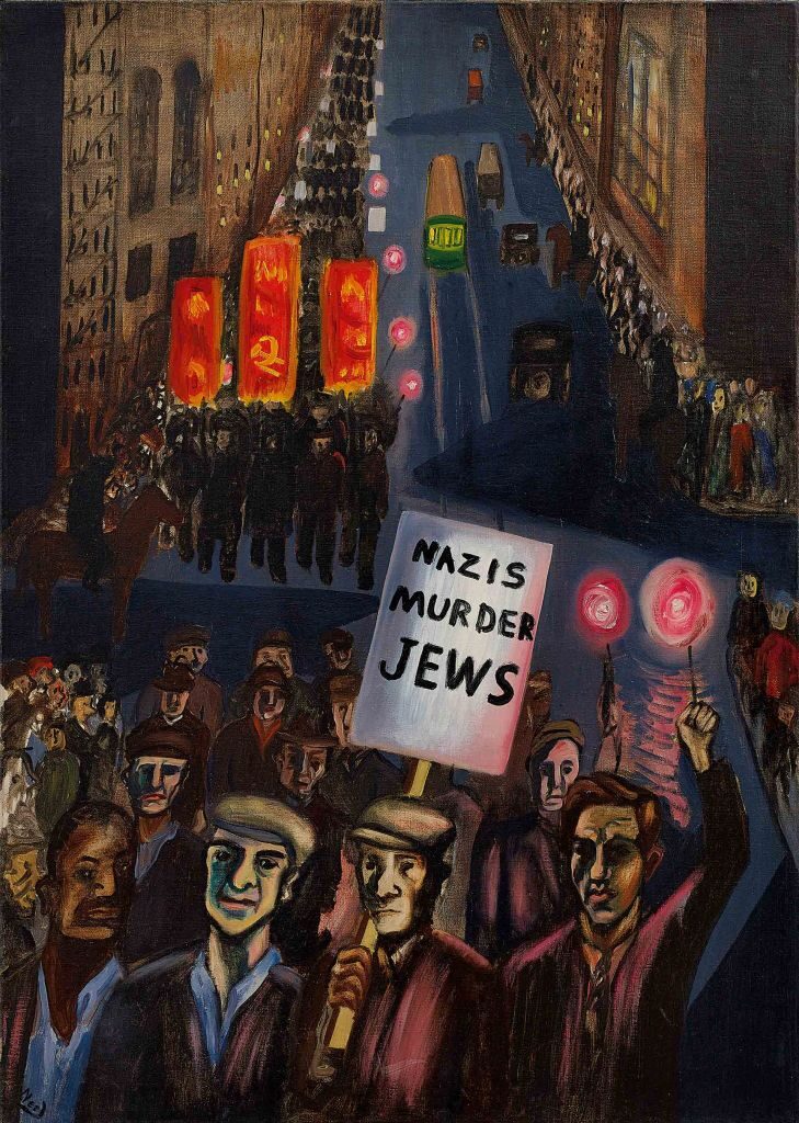 Alice Neel. Los nazis asesinan a los judíos, 1936. Rennie Collection, Vancouver © The Estate of Alice Neel, Bilbao, 2021
