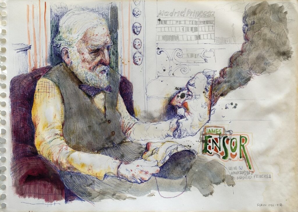 José Luis Serzo. James Ensor, 2017