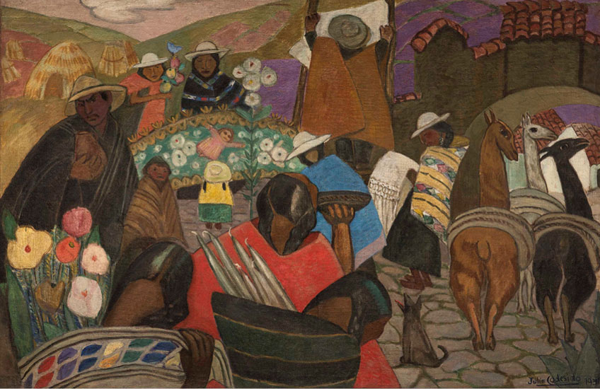 Julia Codesido. Mercado indígena, 1931. Colección privada, Lima