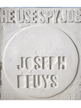 José Ramón Amondarain. Joseph Beuys-He use spy job