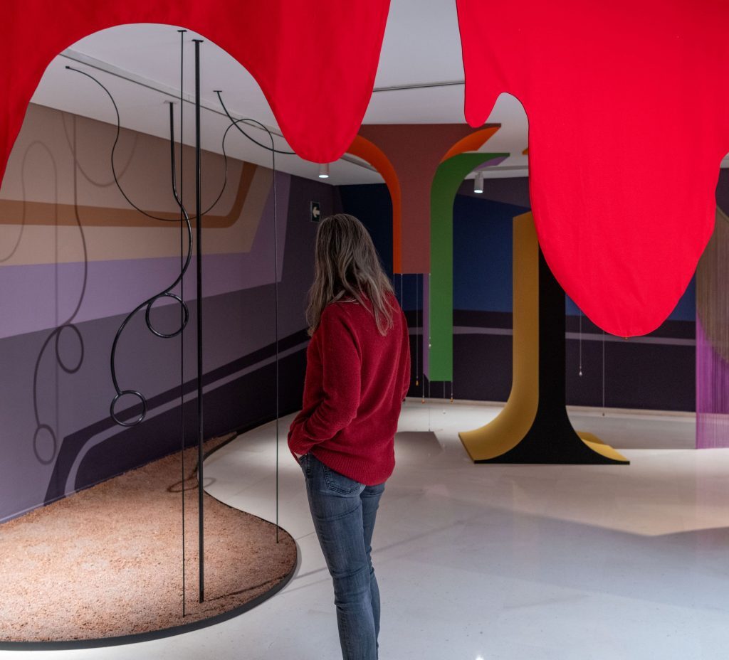 Andrea Canepa. Entre lo profundo y lo distante. IVAM. Fotografía: Juan García