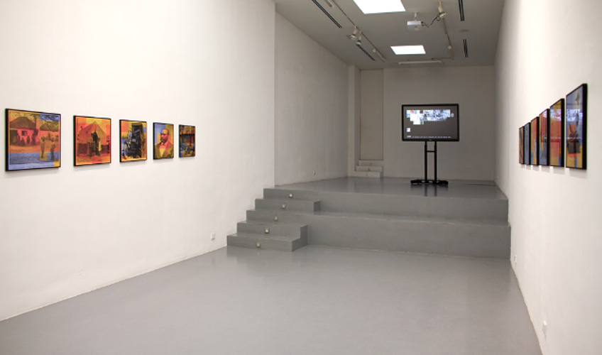 Andrés Pachón. "Máquina abstracta". Galería Ángeles Baños
