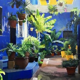 Antonio Barahona, el patio como centro universal
