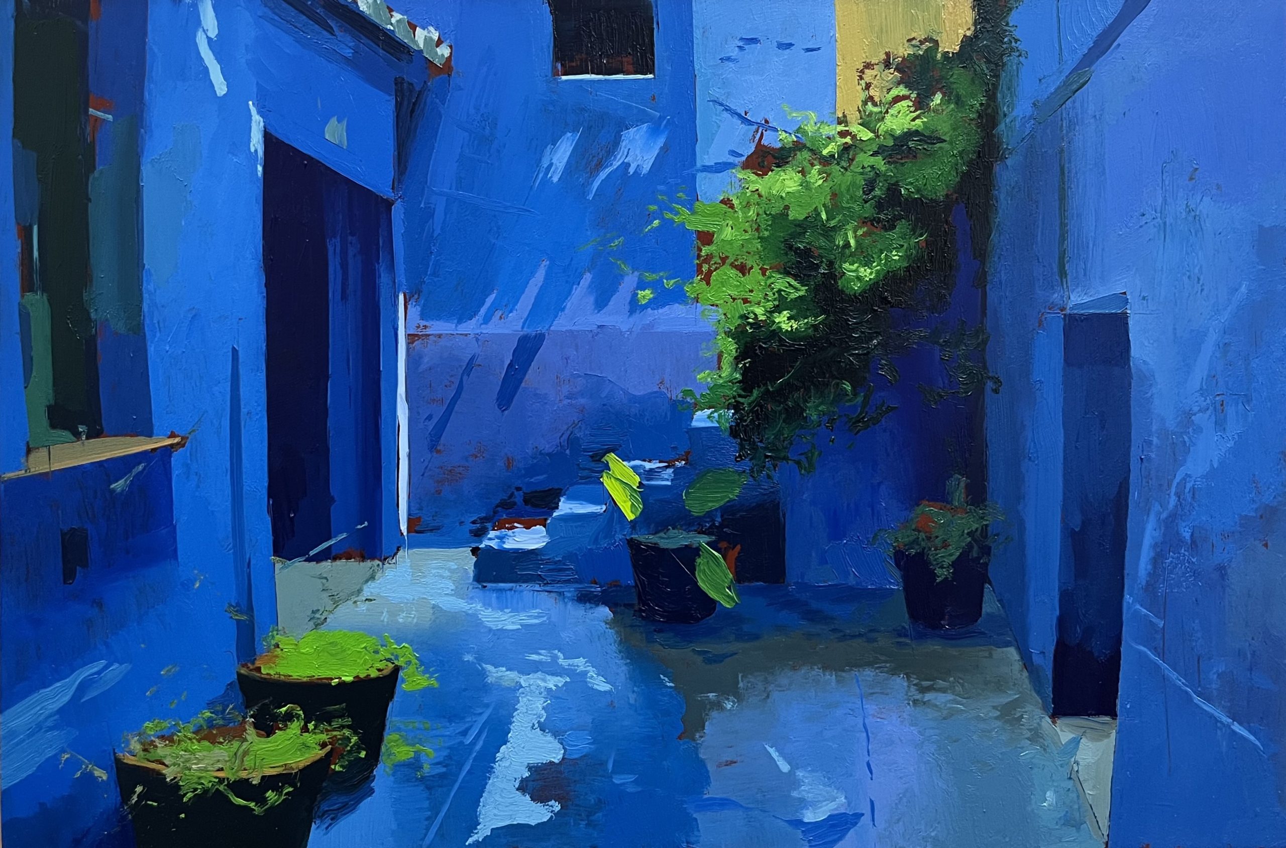 Antonio Barahona. Puro azul III