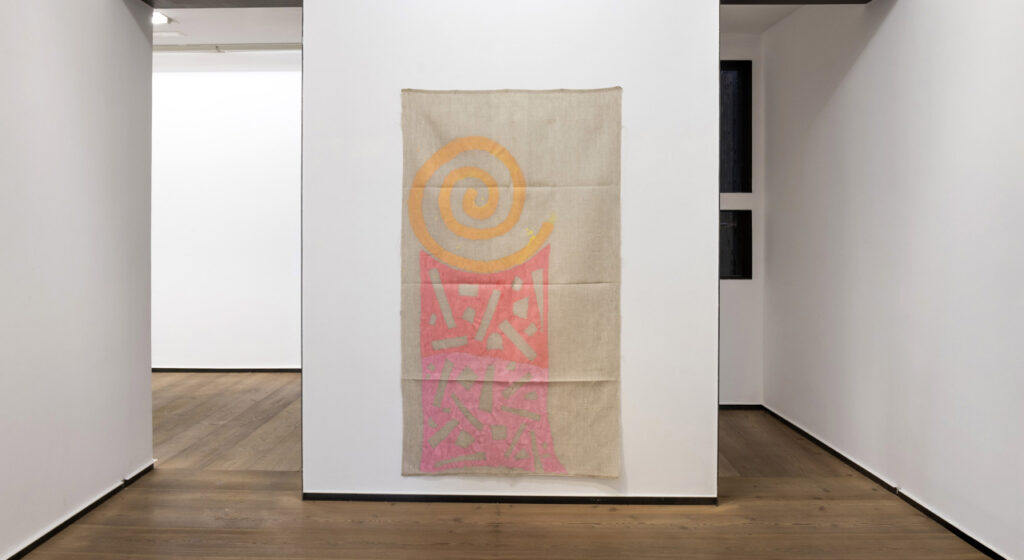 Giorgio Griffa. Galería Rafael Pérez Hernando
