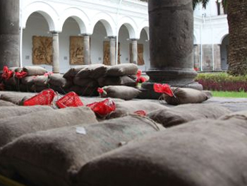 Arte contemporáneo y Patios de Quito