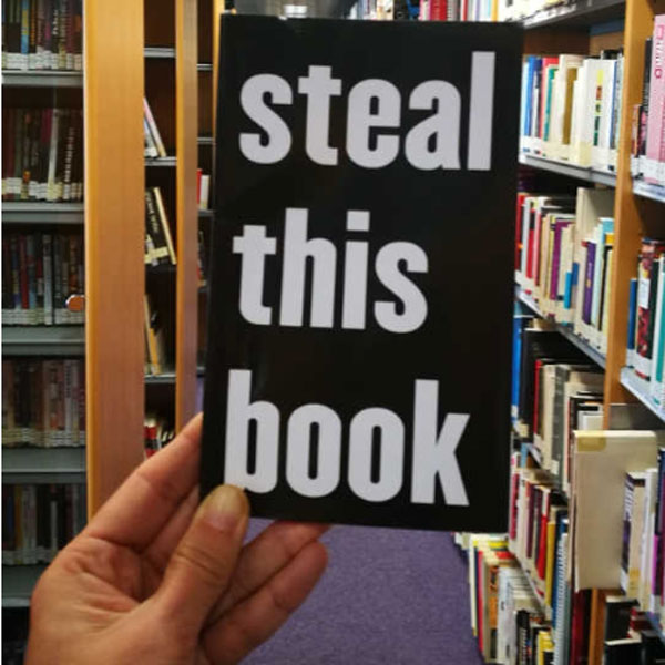 Dora García. Steal this book