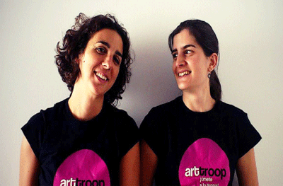 Aitziber Irisarri y Raquel Bernal