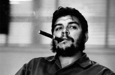 René Burri. Ernesto Guevara (Che), Ministro de Industria, Habana, 1963. René Burri/Magnum Photos 