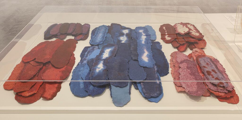 Aurèlia Muñoz, Elementos para obras en papel, 1986