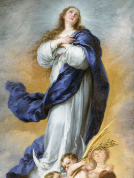 Bartolomé Esteban Murillo. La Inmaculada Concepción de Aranjuez, 1670-1680. Museo Nacional del Prado