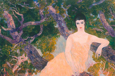 Hermen Anglada Camarasa. Adelina del Carril de Güiraldes, 1920-1922. Colección Fundación La Caixa