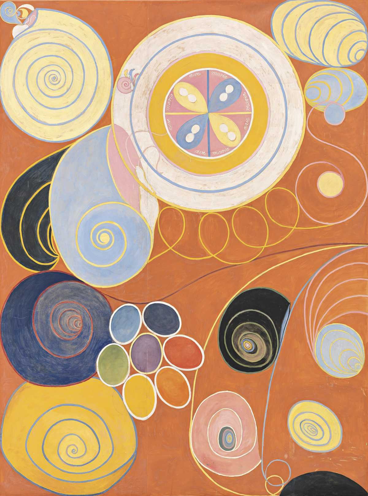 Hilma af Klint The Ten Largest, Group IV, No. 3 Youth 1907. Cortesía de The Hilma af Klint Foundation