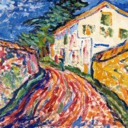 Erich Heckel. Casa en Dangast (La casa blanca), 1908. Museo Nacional Thyssen-Bornemisza