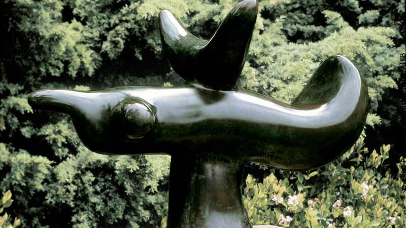 Joan Miró. Oiseau solaire, 1966. Successió Miró. Depositada en la Fundació Pilar i Joan Miró en Mallorca