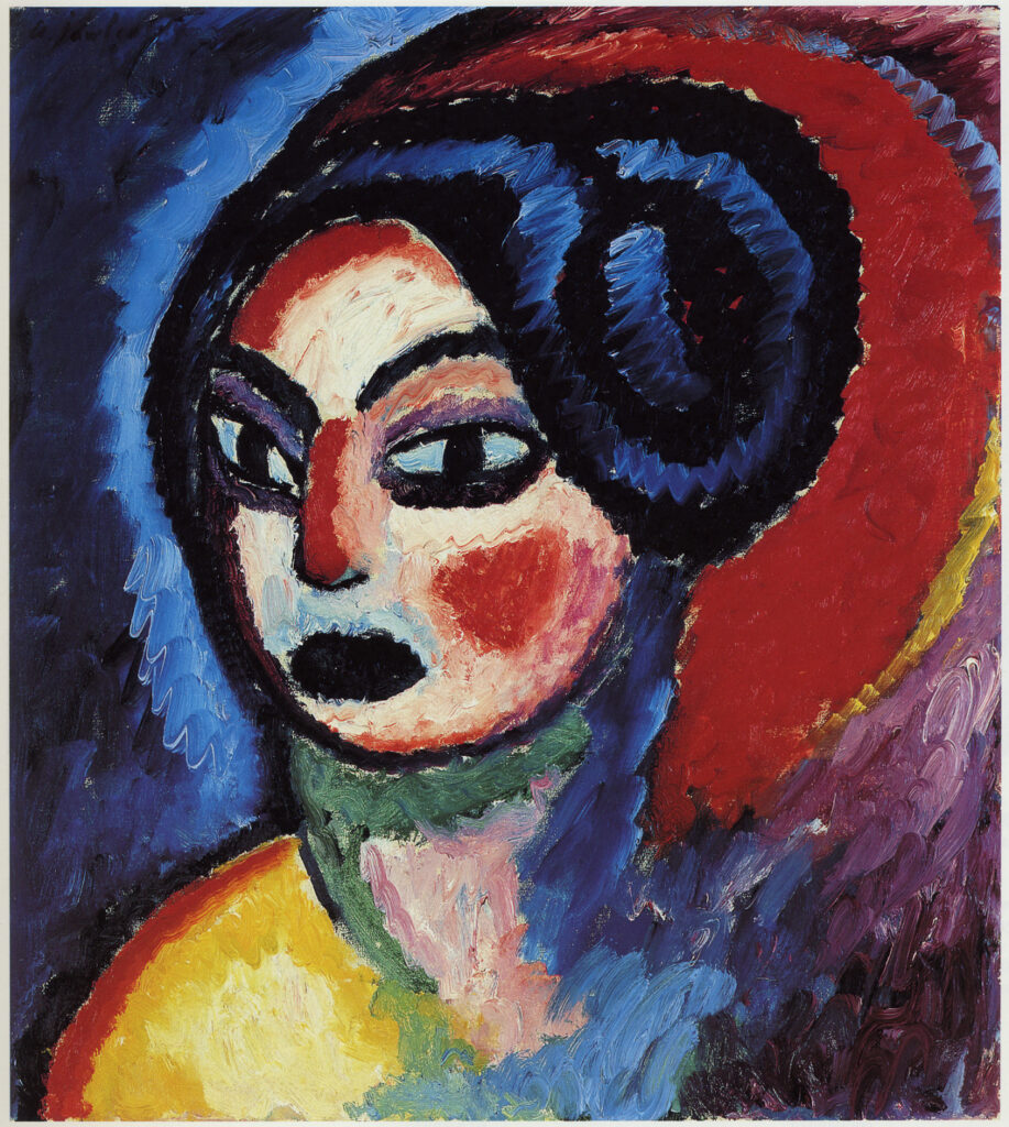 Alexéi von Jawlensky. Princesa Turandot,, 1912. Zentrum Paul Klee, Berna