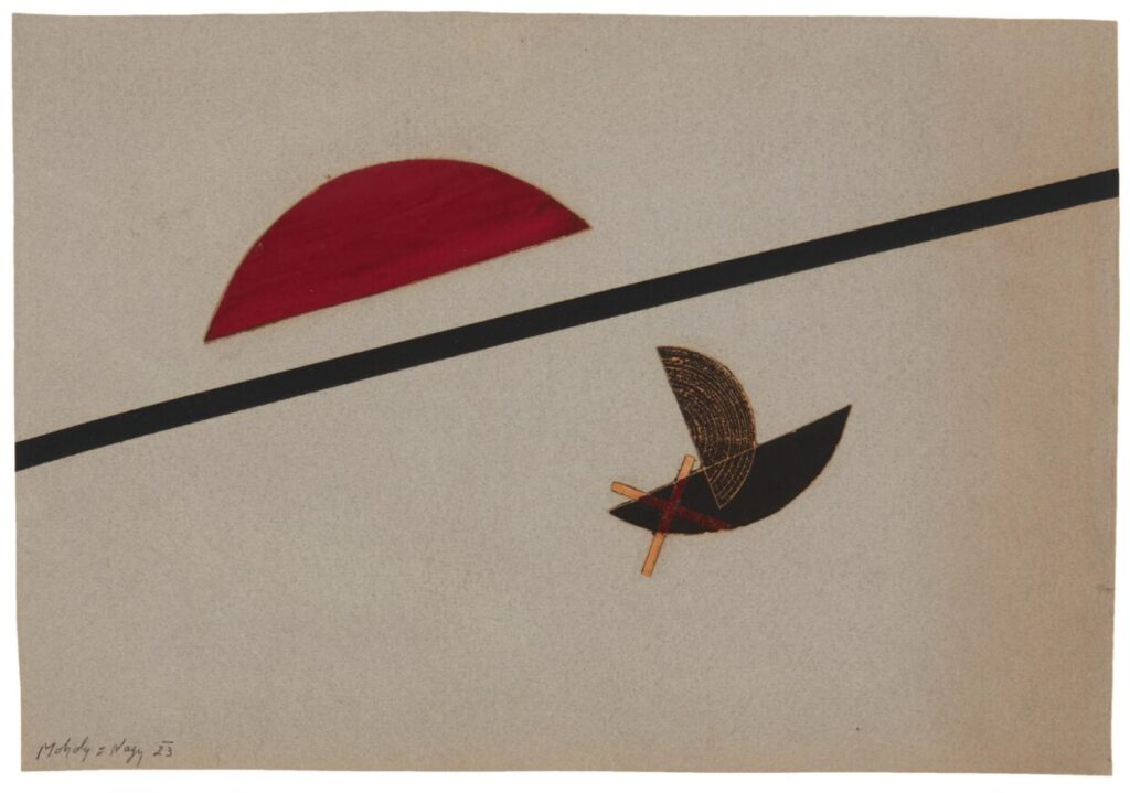 Moholy-Nagy. Sin título, hacia 1923. Galería El Cisne