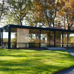 Phillip Johnson. The Glass House, New Canaan, 1949