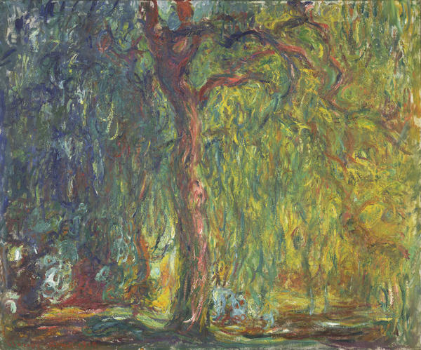 Claude Monet. Weeping Willow, 1918-1919