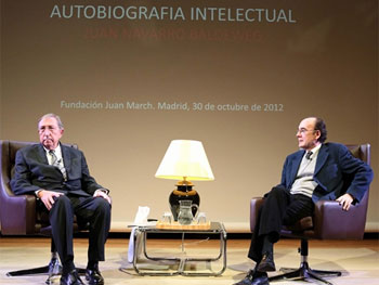Juan Navarro Baldeweg y Francisco Calvo Serraller