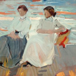 Sorolla. Clotilde y María en la playa, 1908. Museo Sorolla